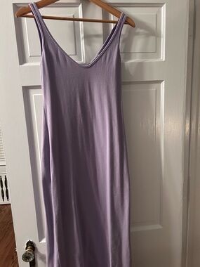 Reformation Lavender Midi Slip Dress
